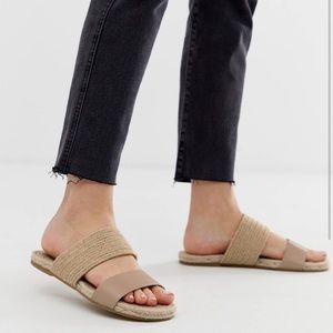 ASOS DESIGN espadrille mules